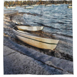 Cortina Para Box Barcos Da Flórida Na Baía