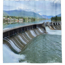 Cortina Para Box Barragem de Thompson Falls