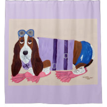 Basset Hound de Nadadeiras