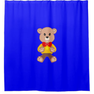 Cortina Para Box Bear Azul