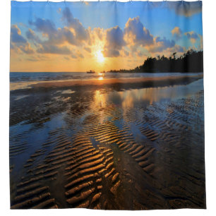 Cortina Para Box Belo Sunset perto da Praia