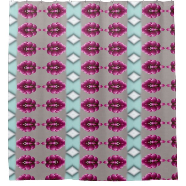 Cortina Para Box Berries Ikat 12 (Frente)