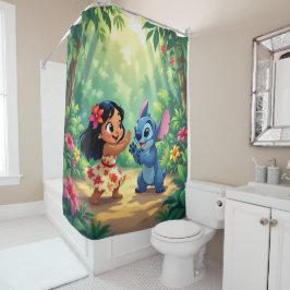 Cortina Para Box Beste Freunde fürs Leben – Lilo & Stitch