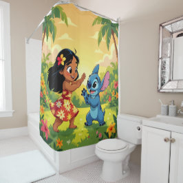 Cortina Para Box Beste Freunde fürs Leben – Lilo & Stitch