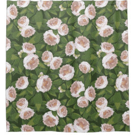 Cortina Para Box Big Bloom Camellia Charm