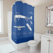 Bleriot XI - Planos de desenho de projeto de avião