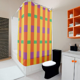 Cortina Para Box Blocos de cores