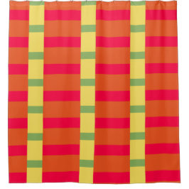 Cortina Para Box Blocos de cores 3