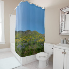 Cortina Para Box Bloom de Primavera no alto deserto