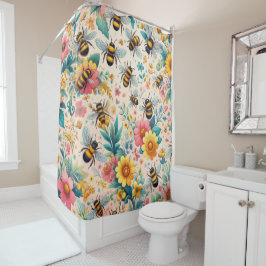 Cortina Para Box Blooms de buzinagem