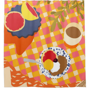 Cortina Para Box Blooms e Brunch