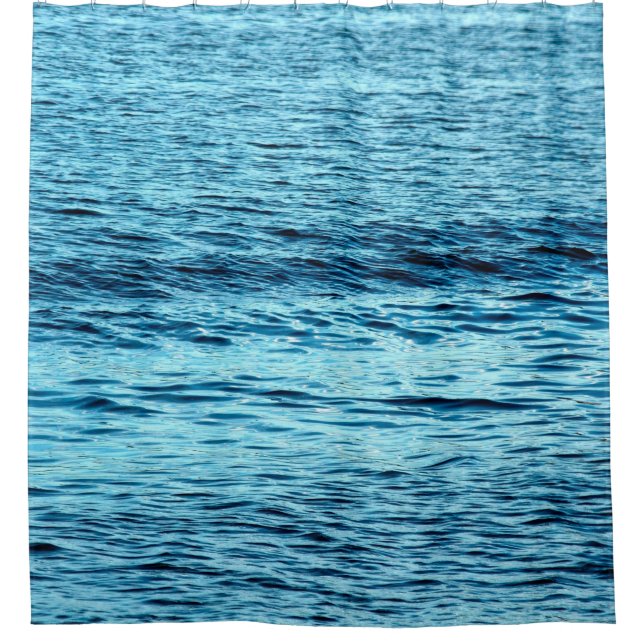 Cortina Para Box Blue water wave abstract backgroundabstract, aqua, (Frente)