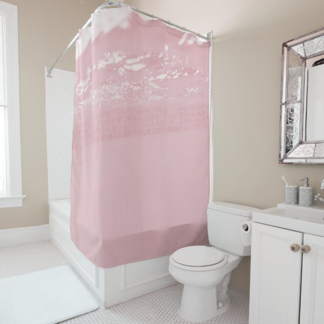 Cortina Para Box Blush Underwater Pool Glam 2 (In Situ)