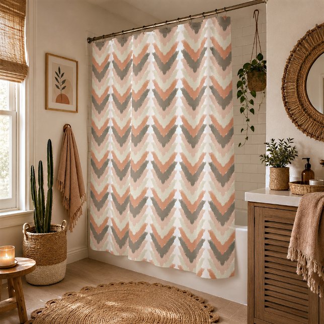 Cortina Para Box Boho Chevron  (Criador carregado)