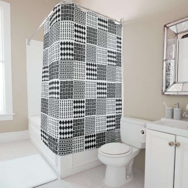 Cortina Para Box Boho Quilt (In Situ)