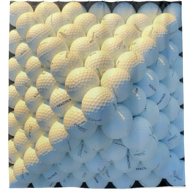 Cortina Para Box Bolas de Golfe (Frente)