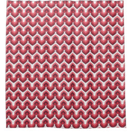 Cortina Para Box Bold Retro Modern Motif in Pinks
