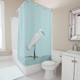 Cortina Para Box Bonita Snowy Egret