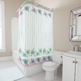 Cortina Para Box Bonito Floral Garden Strike Designer