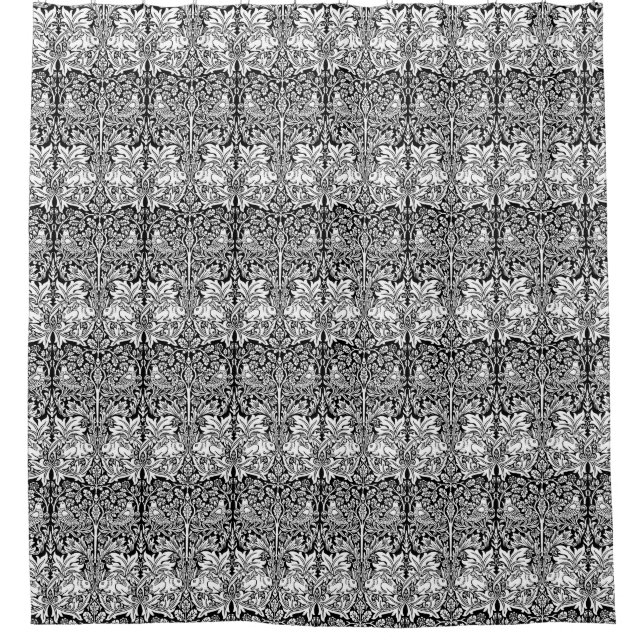 Cortina Para Box Bonito William Morris "Irmão Rabbit" Chintz (Frente)