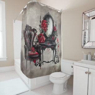 Cortina Para Box Boudoir   Vanity Mirror e Victorian Parlor Preside