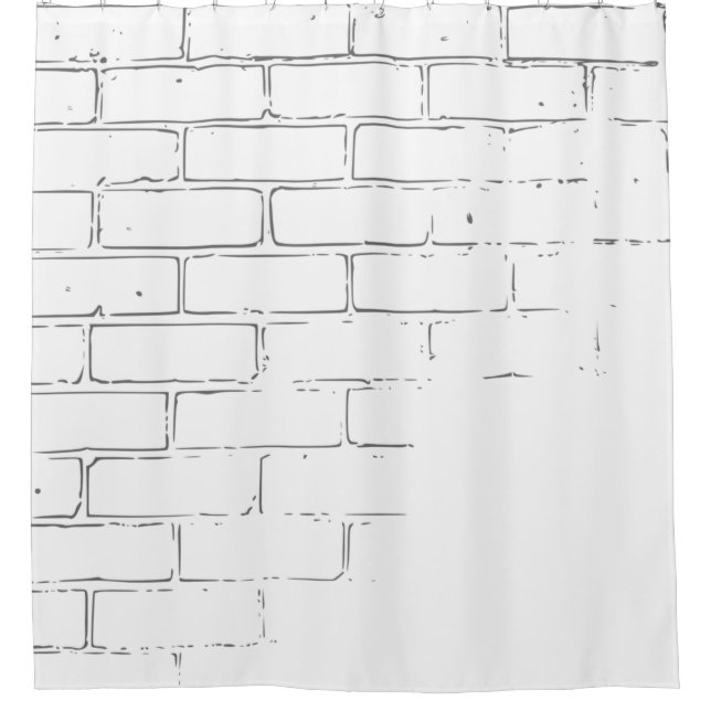 Cortina Para Box Bricks wall texture background (Frente)