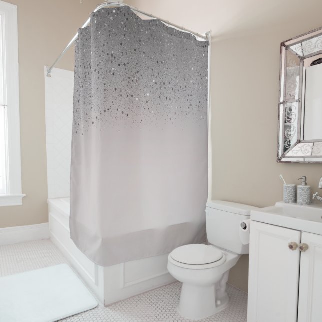 Cortina Para Box Brilhante Cor-de-rosa brilhante (In Situ)