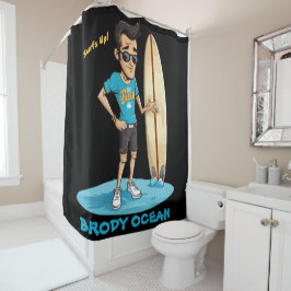 Cortina Para Box Brody Ocean Wavecrest