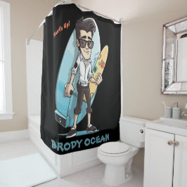 Cortina Para Box Brody Ocean Wavecrest