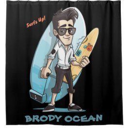 Cortina Para Box Brody Ocean Wavecrest