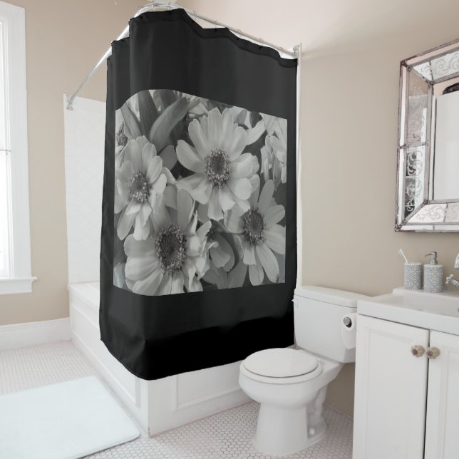 Cortina Para Box Brown Eyed Susan Flowers (In Situ)