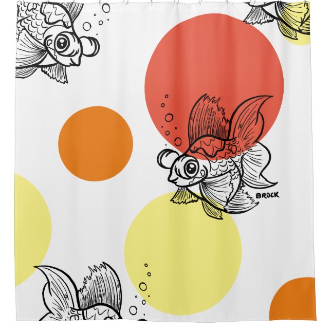 Cortina Para Box Bubble Eyed Goldfish (Frente)