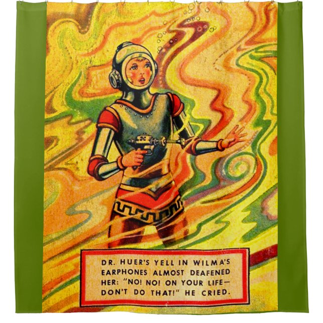 Cortina Para Box Buck Rogers Cômica Wilma Deering, dos anos 30 (Frente)