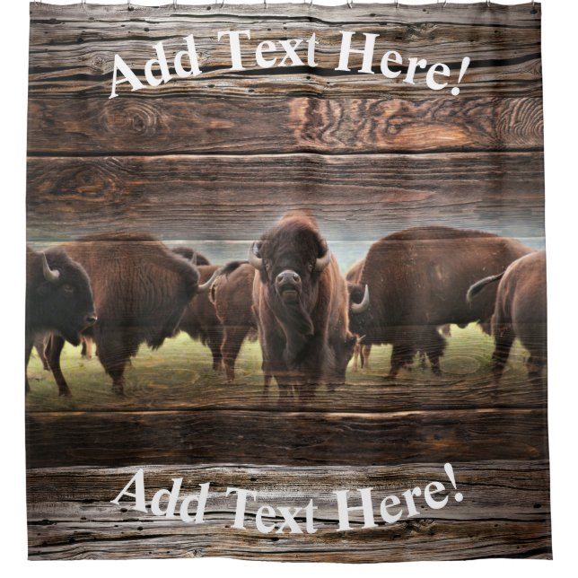 Cortina Para Box Buffalo Herd (Frente)