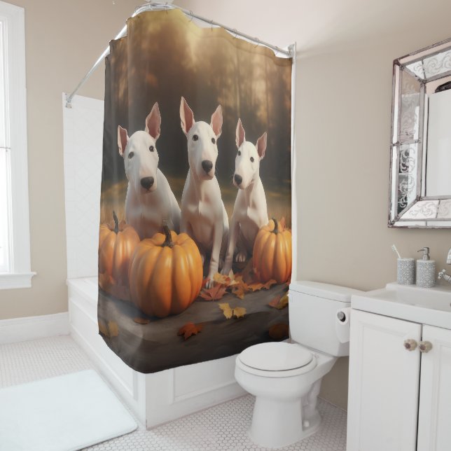 Cortina Para Box Bull Terrier Puppy Autumn Delight Pumpkin (In Situ)