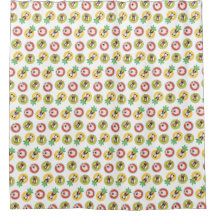 Bulldog Francês Em Padrões De Piscina De Fruta