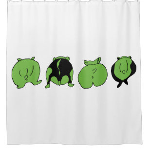 Cortina Para Box Bumbuns de Hamster Verde