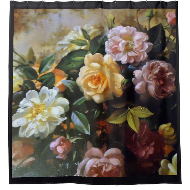 CORTINA PARA BOX BUQUÊ FLORAL (Frente)