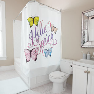 Cortina Para Box Butterfly Hello Primavera