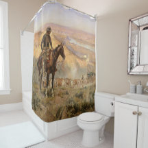 C M Russell Wagon Boss Vintage Western Cowboy