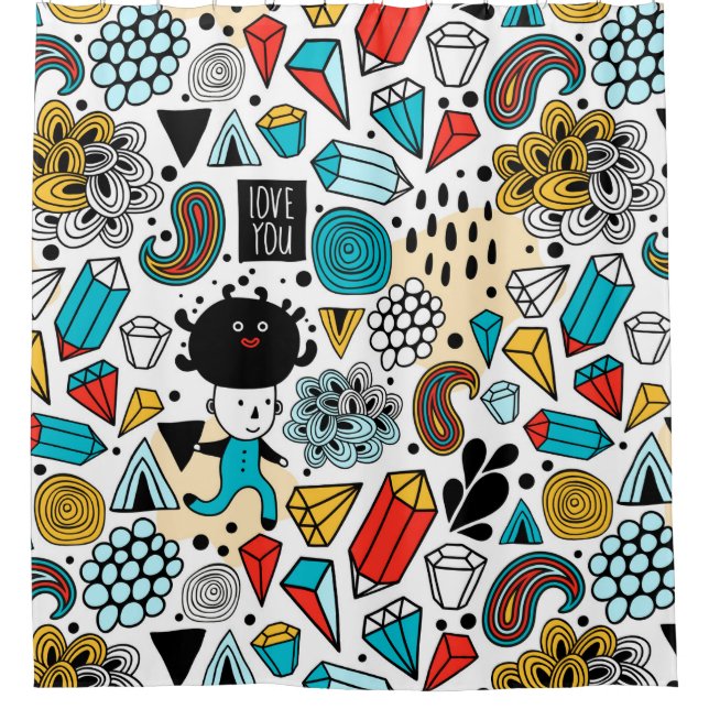 Cortina Para Box Cabeça louca (Frente)