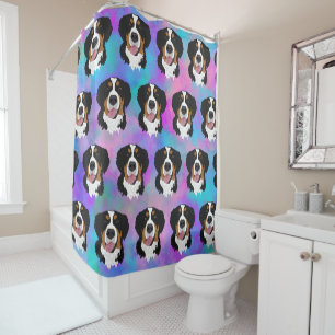 Cortina Para Box Cachorro da Montanha Bernese