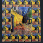 Cortina Para Box Café Terrace à noite por Vincent van Gogh<br><div class="desc">Café Terrace, no Place du Forum, de Vincent van Gogh, é uma pintura de paisagens arquitetônicas de apos impressionismo de arte. Uma vista exterior de um restaurante com mesas, cadeiras, garçons e jantar em pessoas. Uma bela noite com estrelas no céu em Arles, França. Sobre o artista: Vincent Willem van...</div>