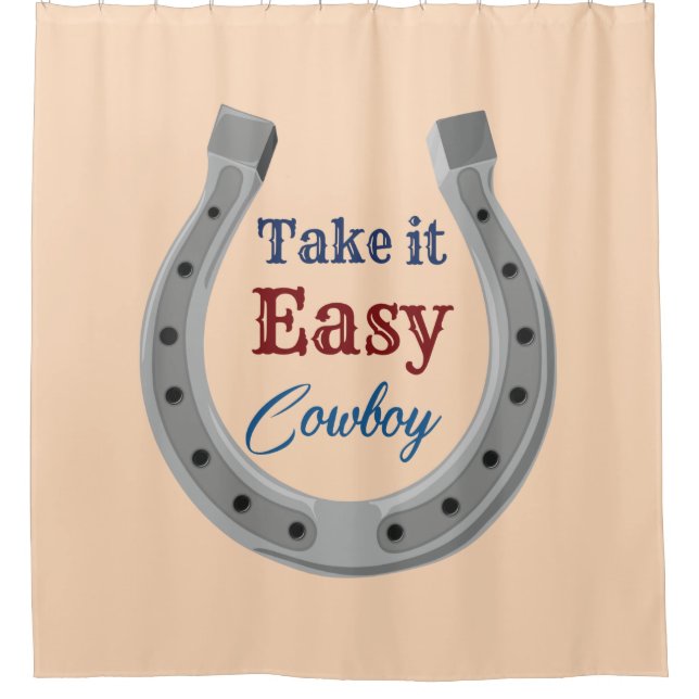 Cortina Para Box Calma, Cowboy (Frente)
