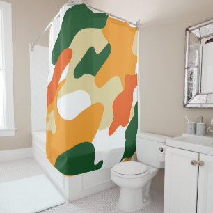 Cortina Para Box camuflagem