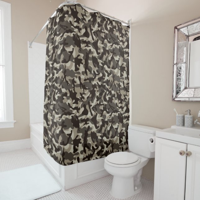 Cortina Para Box Camuflagem de Quarto Fechado (In Situ)
