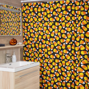 Cortina Para Box Candy Corn Halloween