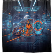 Capivara Ciborgue Motorista Espacial Arte Neon de