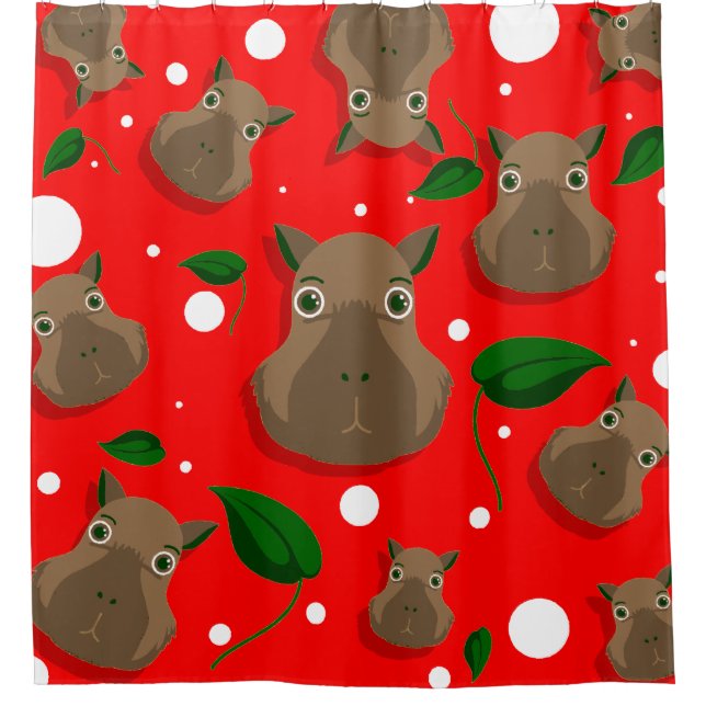 Cortina Para Box capybara natal (Frente)