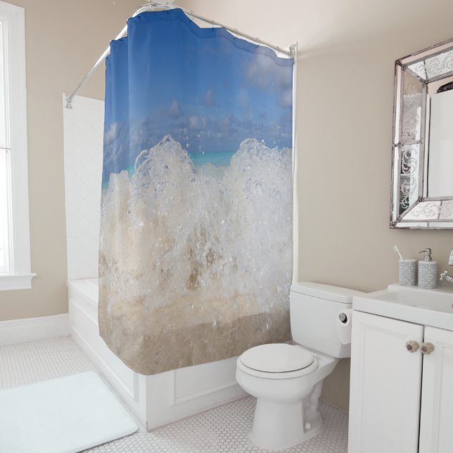 Cortina Para Box Caribe Island Wave Love 2 (In Situ)